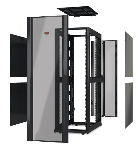 Phoenix Ap Rack APC AR3350X617 | 42U Freestanding Rack Cabinet, Black – IP Trading Pty Ltd
