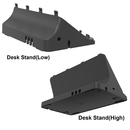 Yealink CTP25-MountKit black plastic desk stand with low and high options