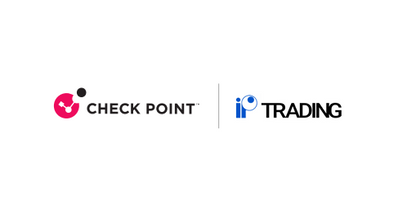 Check Point and IP Trading logos on CPAP-AL7100S-D-SEC-100G Alteon PSU
