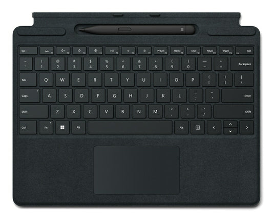 Microsoft 8X6-00182 | Surface Pro Signature Keyboard Cover, Backlit, Slim Pen 2