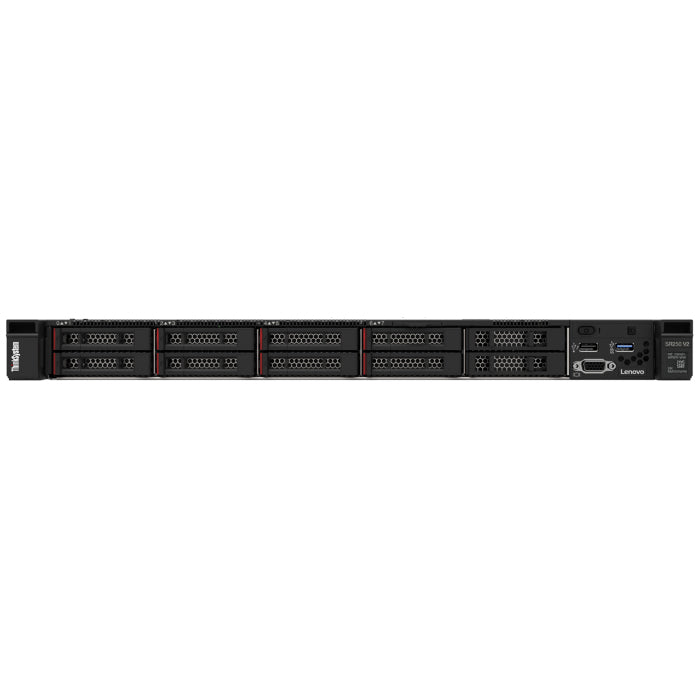 Lenovo 7D7QA01GAU | ThinkSystem SR250 V2 Rack Server, Xeon E-2356G, 16GB RAM, 450W