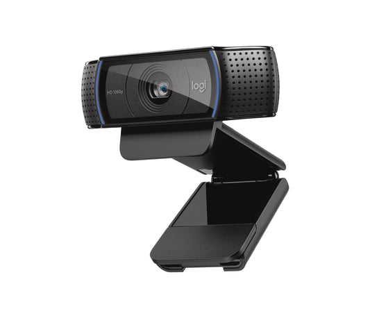 Logitech 960-001086 | HD Pro Webcam C920, 1080p Video, Dual Stereo Mics, Auto Light...