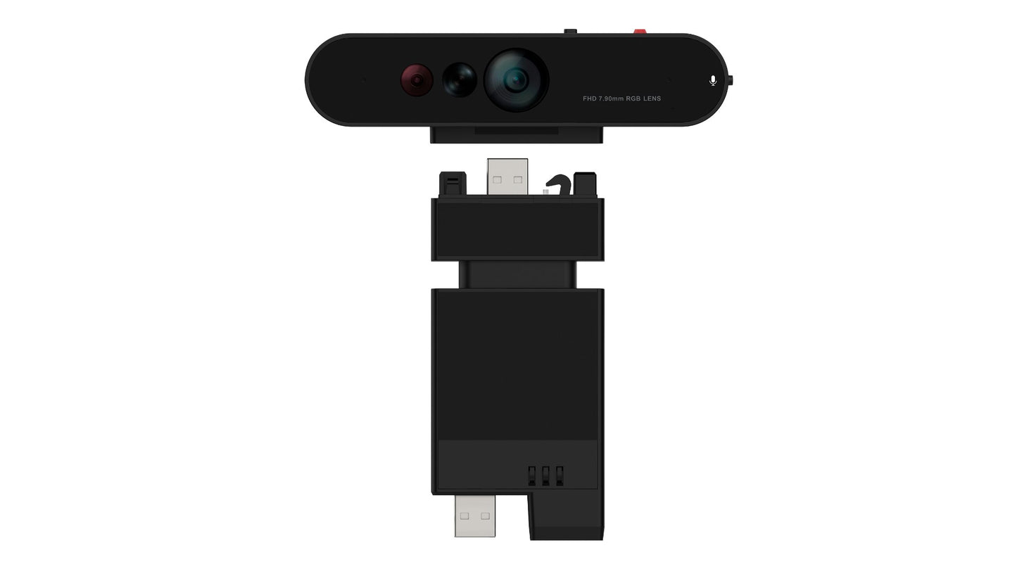 Lenovo 4XC1K97399 | ThinkVision MC60 Webcam, 1920 x 1080, USB 2.0
