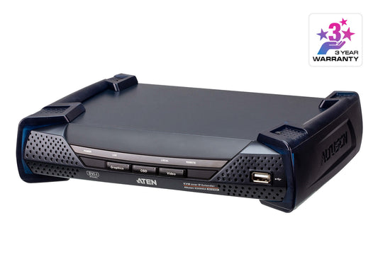 ATEN KE6940AR-AX-U | KE6940A Receiver Dual DVI-I KVM over IP, 2 x DVI-I, SFP Fibre, FHD 1920x1200