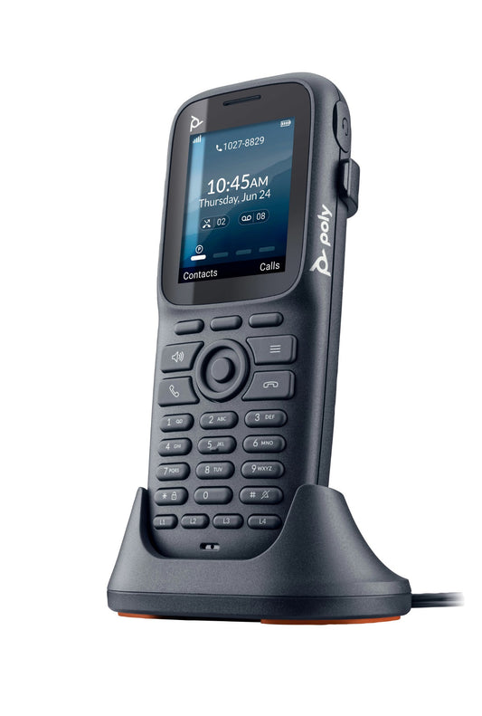 Poly 8F3E3AA | ROVE 20 DECT Kit with B1 Base Station, 50m Indoor Range