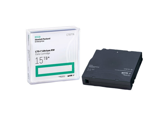 HPE C7977A | LTO-7 Ultrium, 15TB RW Data Tape for High-Capacity Storage