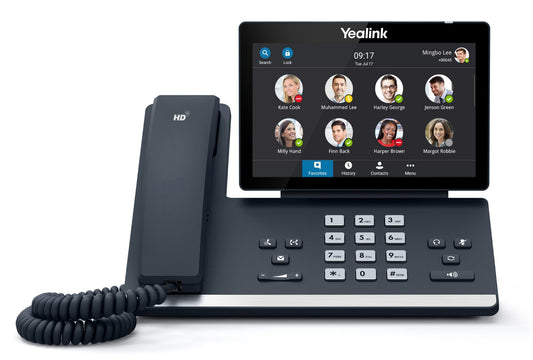Yealink ZOOM-MP58-WH | Zoom Edition Wireless Bluetooth Handset, HD Audio, Android, Noise Proof Technology