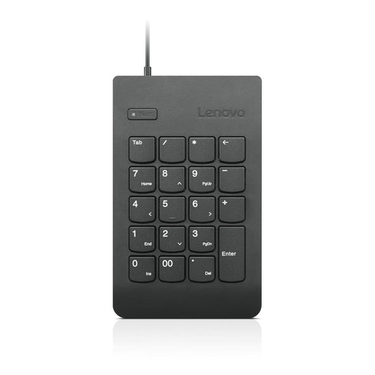 Lenovo 4Y40R38905 | USB Numeric Keypad, Black, Compact Design for Professionals