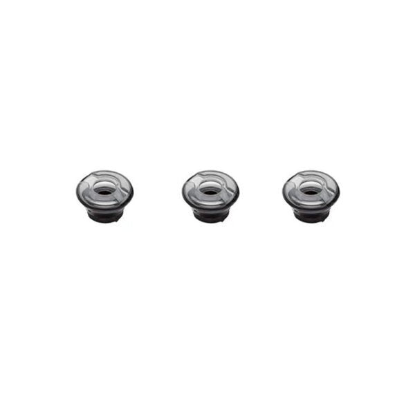 Yealink ET-BH71-L-3ps large ear tips, 3 translucent gray silicone pieces