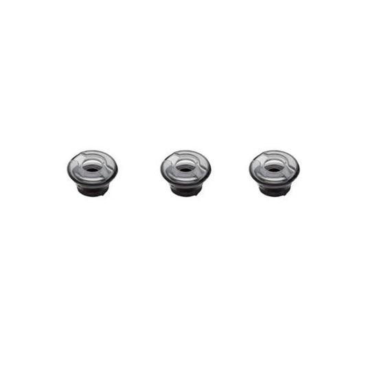 Yealink ET-BH71-L-3ps large ear tips, 3 translucent gray silicone pieces