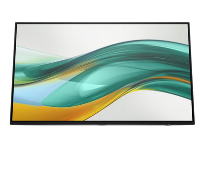 HP 9D9L6A9 Series 5 Pro 23.8’’ FHD monitor with teal gold blue wave display