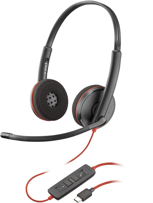 Poly 80S08A6 | Blackwire C3220 Stereo USB-C Headset