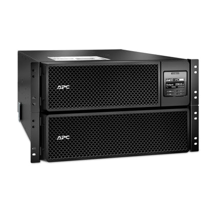 APC SRT10KRMXLI 10kW rackmount UPS with mesh front panel and display