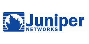 Blue Juniper Networks logo on EX-SFP-10GE-DAC-1M transceiver