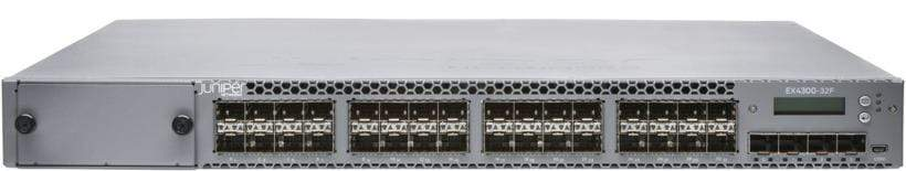 JUNIPER EX4300-32F | 32 Port 1000BaseX SFP Switch with 4x10GBaseX SFP+ and 350W AC Power Supply