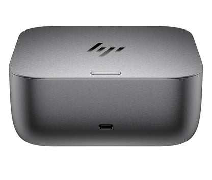 Sleek matte black HP earbud case for 9X481UT Thunderbolt 4 dock