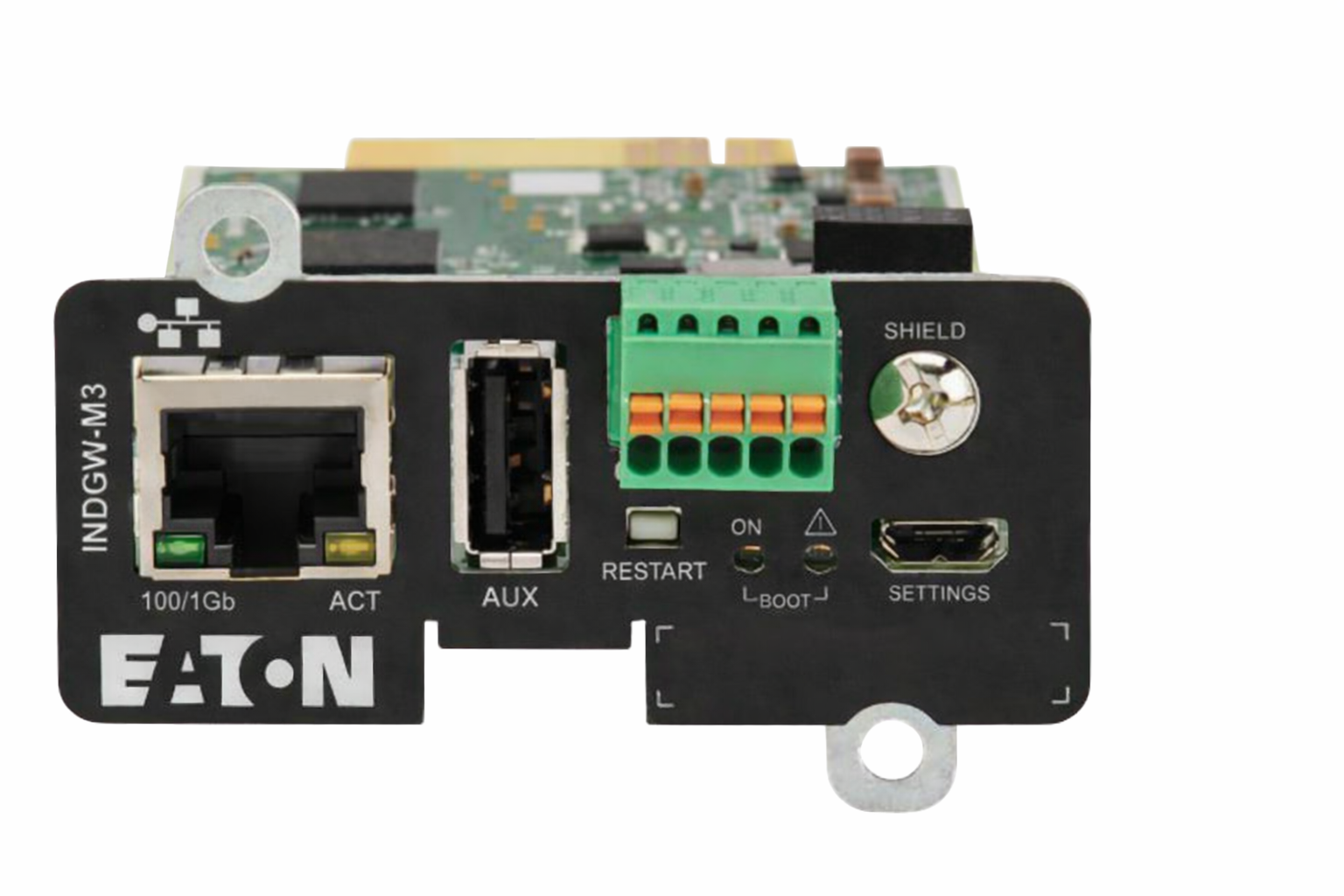 Eaton Line Card Eaton INDGW-M3 | Industrial Gateway Card M3 Mini Slot Network Manageme ...