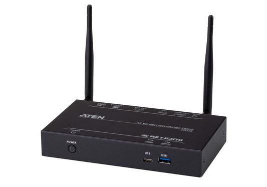 ATEN VP2020-AT-U | VP2020 Dual-View 4K Presentation Switch, Wireless, 2 x HDMI + 1 x VGA