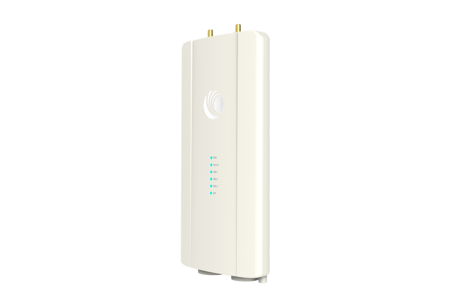 Cambium Networks ePMP 5 GHz Force 400C white outdoor access point with gold antennas