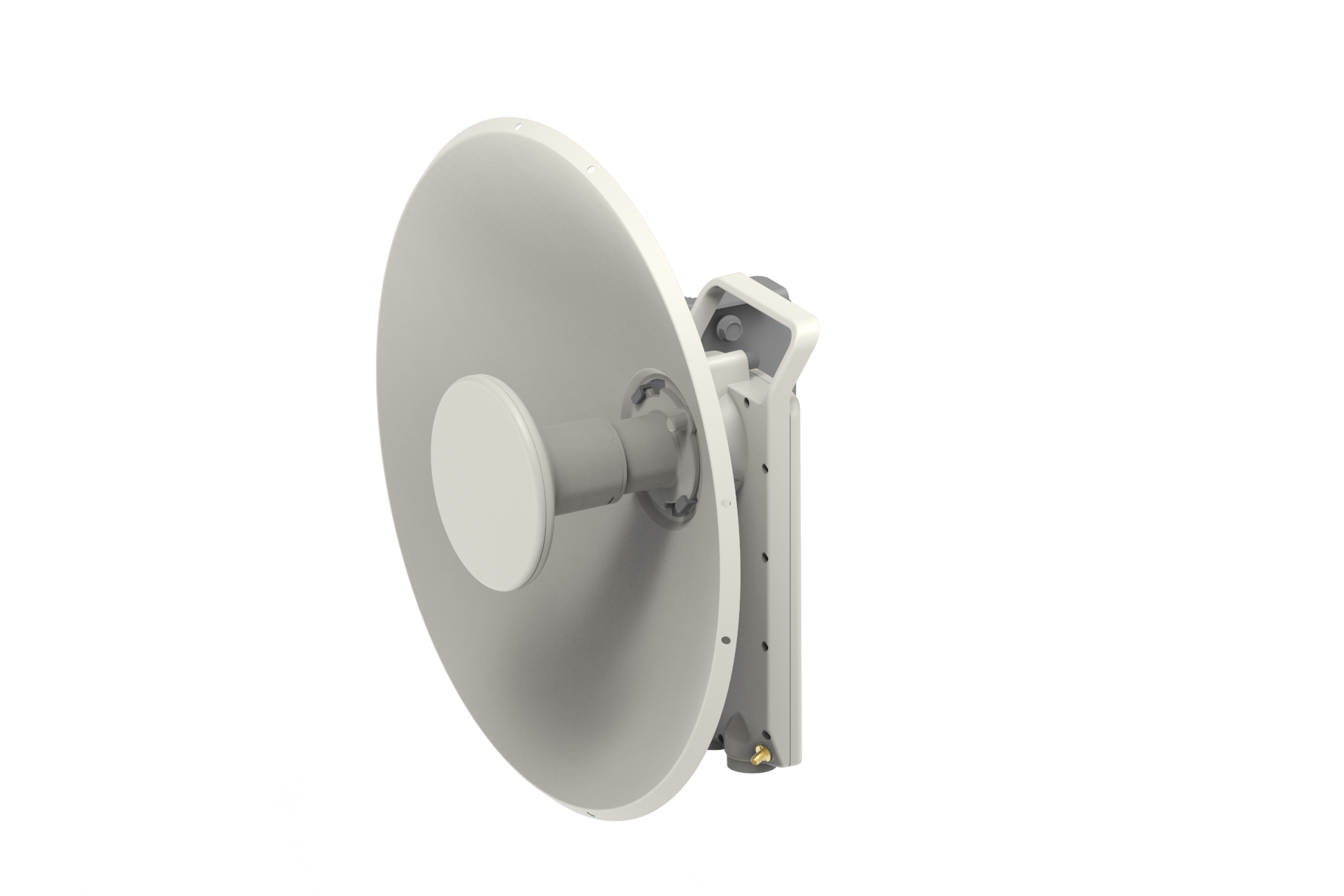Cambium Networks ePMP Force 425 white 5GHz dish antenna with bracket