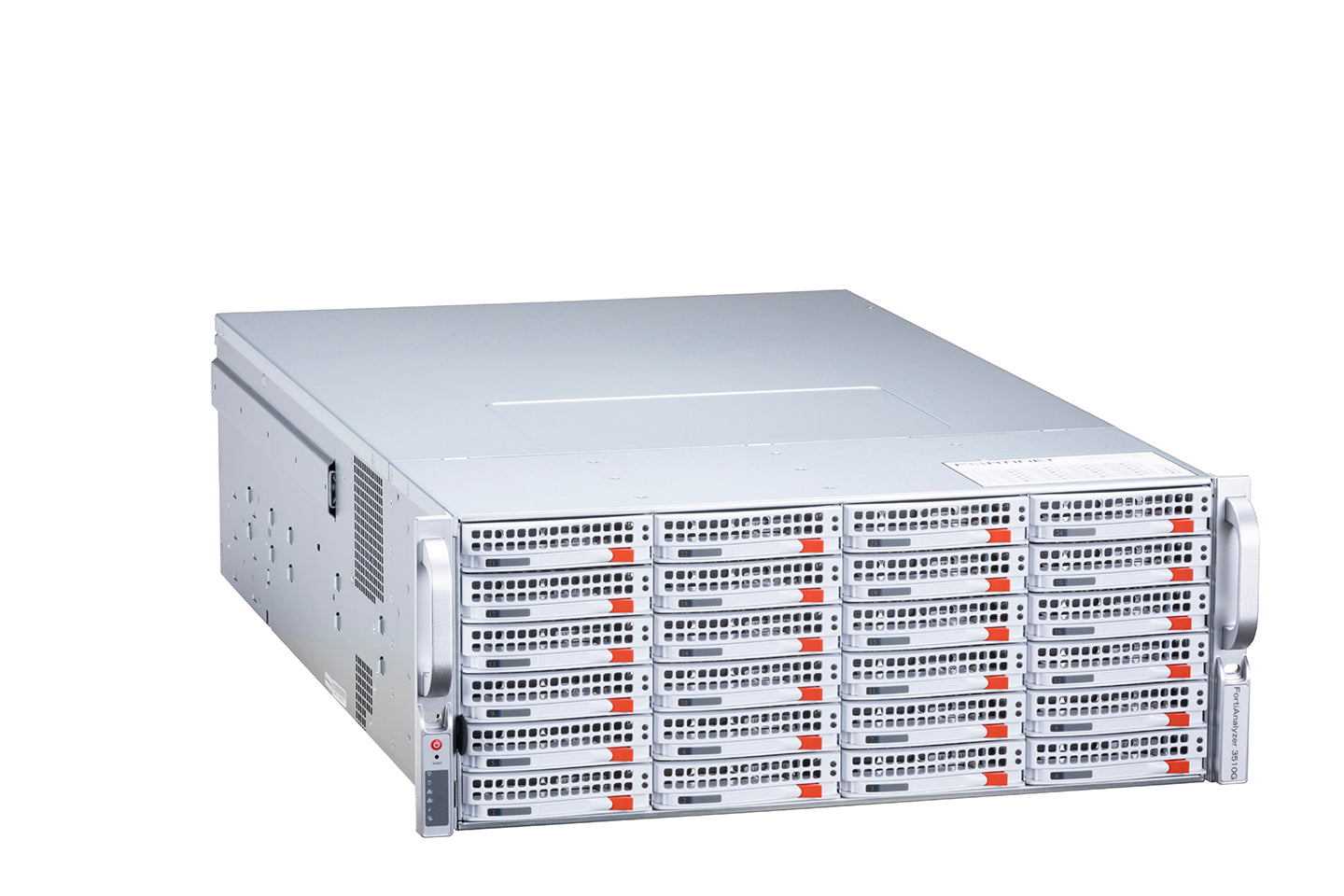 Fortinet FAZ-3510G FortiAnalyzer-3510G silver rack server with 96TB storage