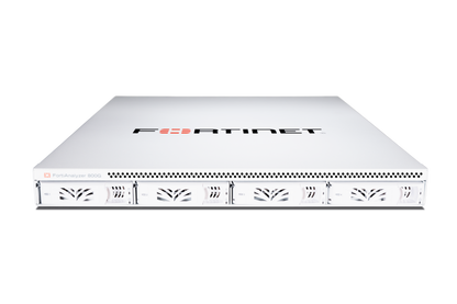 White Fortinet FortiAnalyzer 500G with AC power supply for 800G/810G