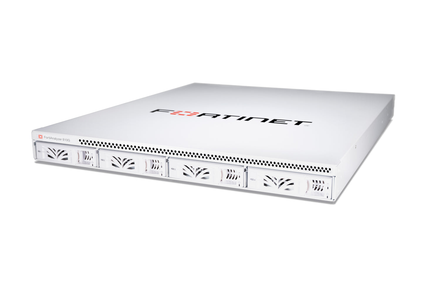 White Fortinet FortiGate 650E security appliance front view