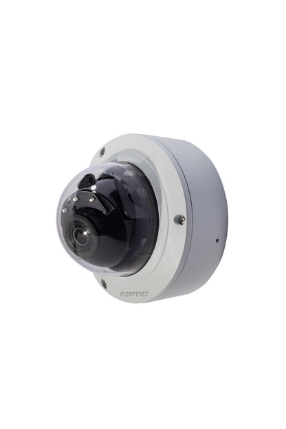 Fortinet FCM-CD51-C 5MP dome IP camera with gray dome, black lens, clear cover