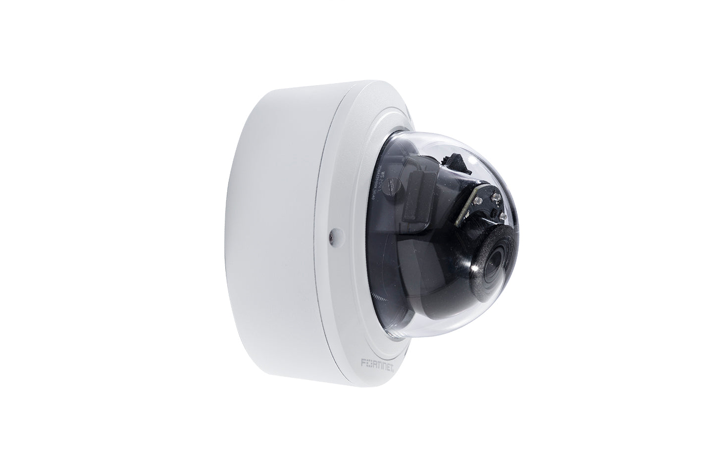 Fortinet FCM-CD51-C 5MP dome IP camera with white dome and clear lens cover
