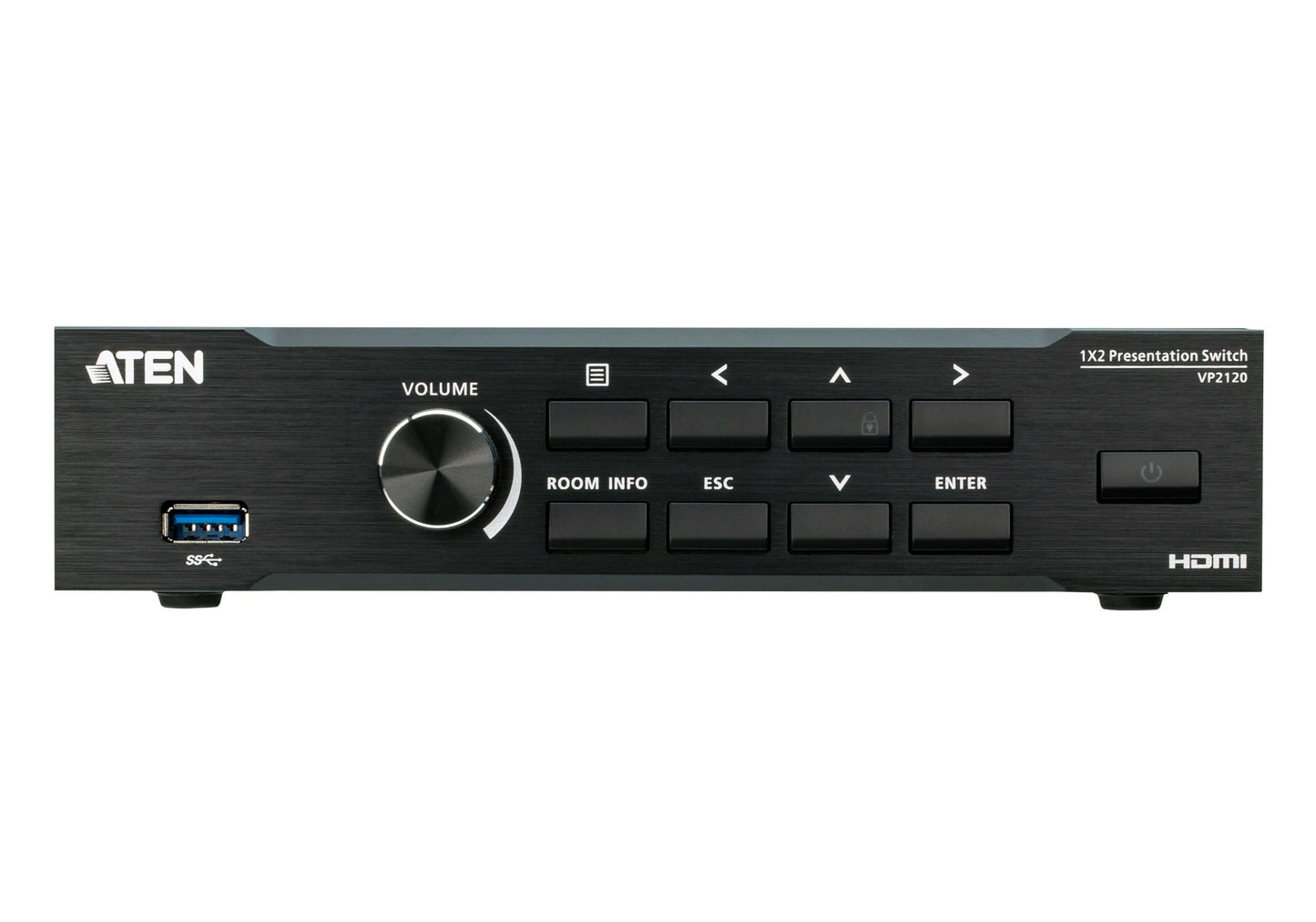 ATEN VP2120-AT-U | VP2120 Seamless Presentation Switch, Quad-View Multistream, HDMI, Streaming