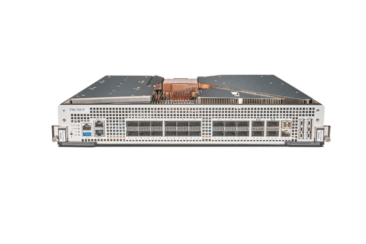 Fortinet FIM-7921F 7xxxF I/O module with silver chassis, ports and vents