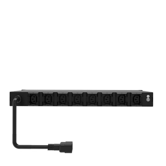 Eaton FLXTMIC20C1 | FlexPDU G2 Metered Input 1U Rack PDU, 1-Phase 16A, IEC C20 Inlet, 8 x IEC C13 Outlets
