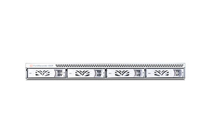 Fortinet FortiRecorder-400F NVR with 4 drive bays, perforated panel