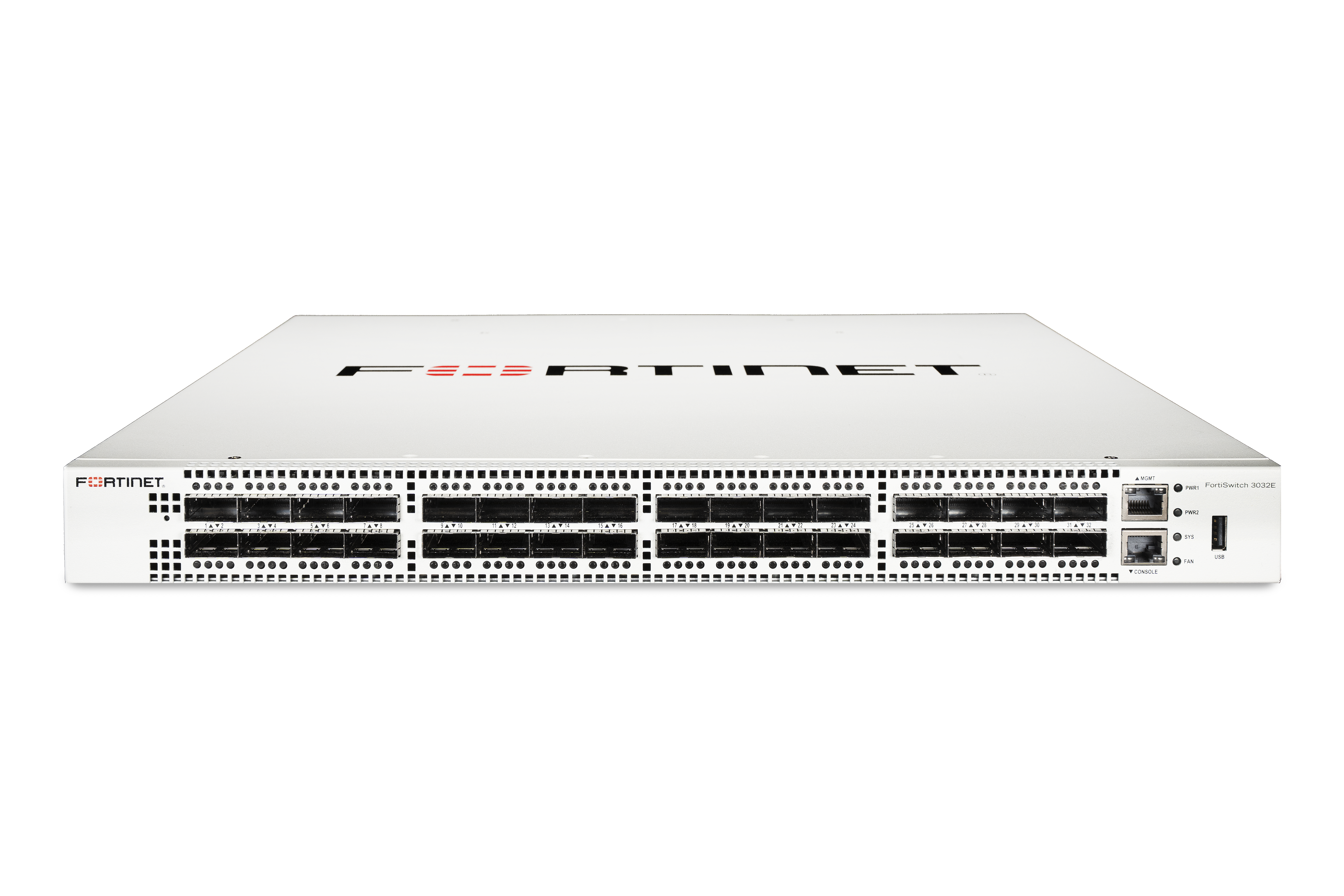 Fortinet FS-3032E | FortiSwitch-3032E 32 x 100GE QSFP28 Ports, Dual AC ...