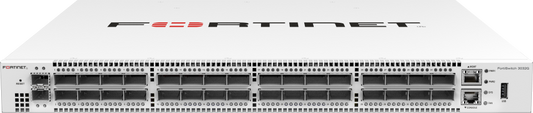 Fortinet FortiSwitch-3032G 32-port 100GE/40GE QSFP28 network switch front view