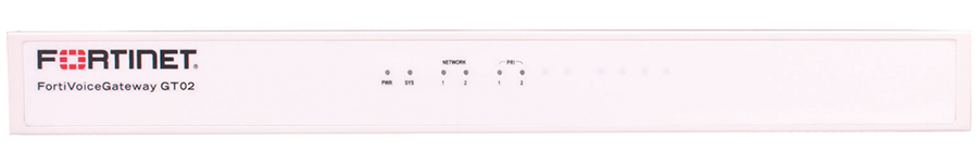 Fortinet FVG-GT02 | FortiVoice Gateway GT02, 2 x 10/100/1000 Ports, 2 ...