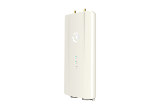Cambium Networks ePMP 5 GHz Force 400C white outdoor access point with gold antennas