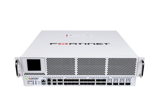Fortinet FG-3801G-DC | FortiGate 3801G NGFW, DC, 4x400GbE, 6x200GbE, 18x50GbE