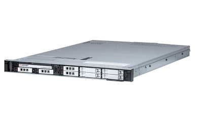 Fortinet FNRC-900F 1U rack-mount server with silver finish and drive bays