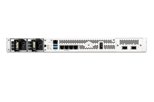 Fortinet FortiVoice-5000F white rack-mount server with black ports and ventilation