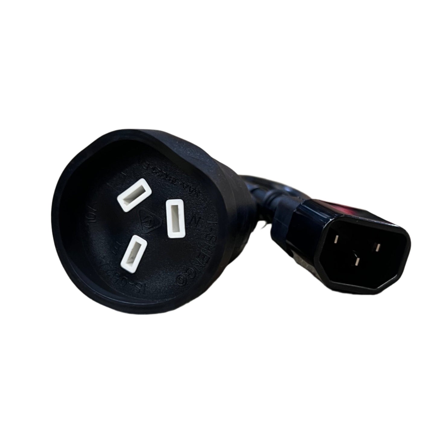 IEC C14 to Mains Socket Power Cable | 30cm | UPS/PDU to Mains Lead