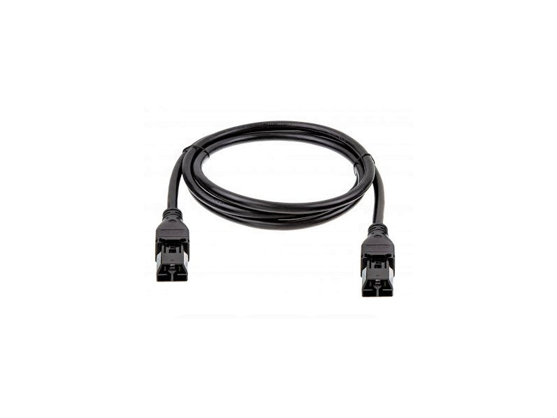 Black coiled power cable with two rectangular connectors for hpe proliant dl560 gen11 internal cable kit p59144-b21