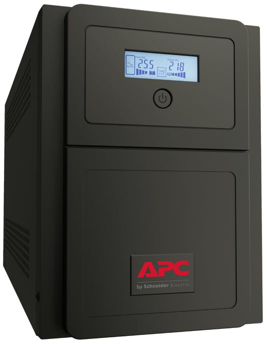 APC SMV1000CAI | Easy UPS 1 Ph Line Interactive, 1000VA, Tower, 230V, 6 IEC C13 Outlets, AVR, LCD