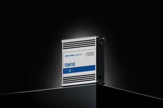 Teltonika TSW110000020 | TSW110 Unmanaged Gigabit Ethernet Switch, 5 x 1GbE PoE Ports, AU Plug