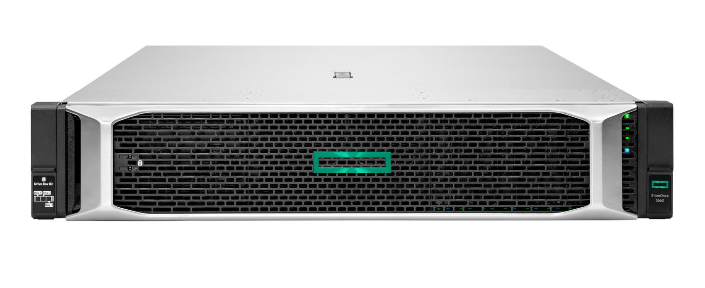 HPE R6U04A | StoreOnce 5660 Base System, 240TB Usable Capacity, 16Gb Fibre Channel, 10GbE
