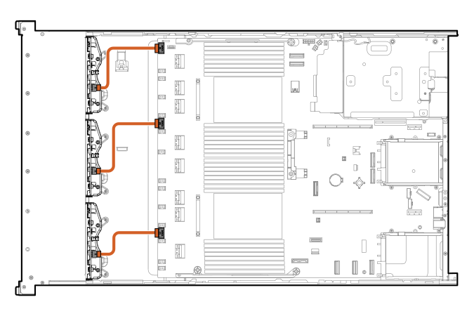 HPE P50727-B21 | ProLiant Gen11 2U Drive Cage Kit, 8SFF, x4 U.2 NVMe