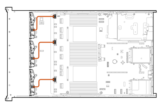 HPE P50727-B21 | ProLiant Gen11 2U Drive Cage Kit, 8SFF, x4 U.2 NVMe