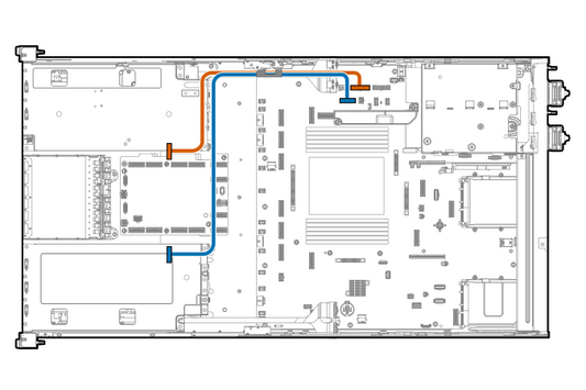 HPE P64382-B21 | DL345 Gen11 GPU 16-Pin Power Cable Kit