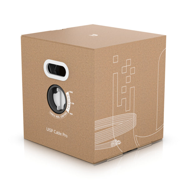 Ubiquiti UISP-Cable-Pro | UISP Cable Pro Cat5e Networking Cable, 305m, Black
