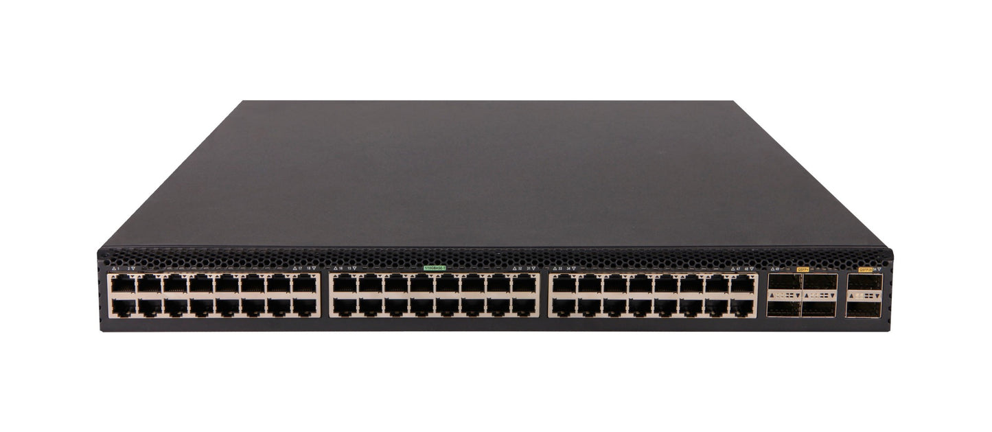 Aruba JL586A | FlexFabric 5710: 48 10GBASE-T, 6 QSFP+/2 QSFP28 Uplinks